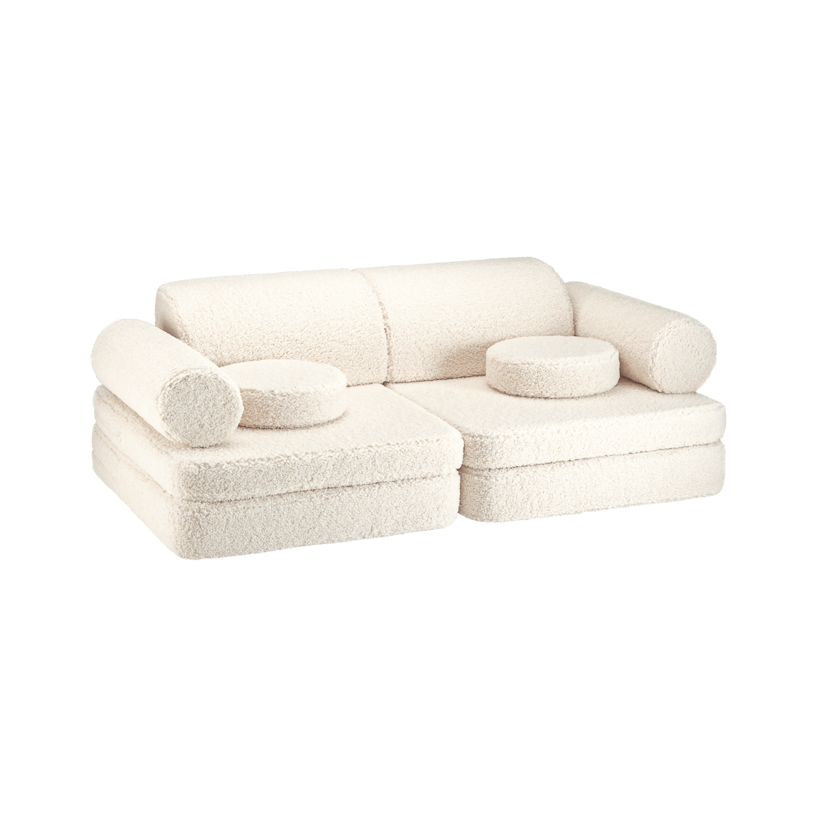 Wigiwama Settee - Teddy Boucle
