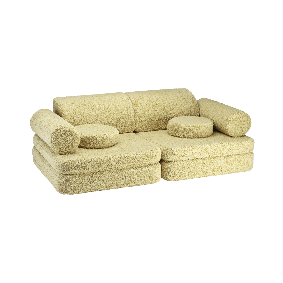 Wigiwama Settee - Teddy Boucle