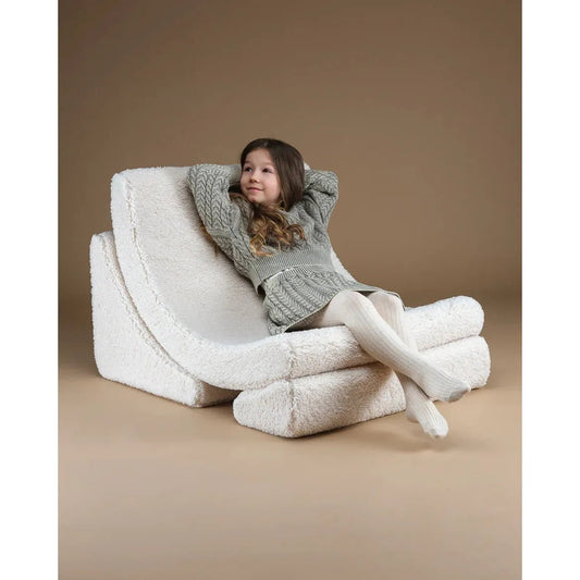 Wigiwama Moon Chair - Teddy Boucle