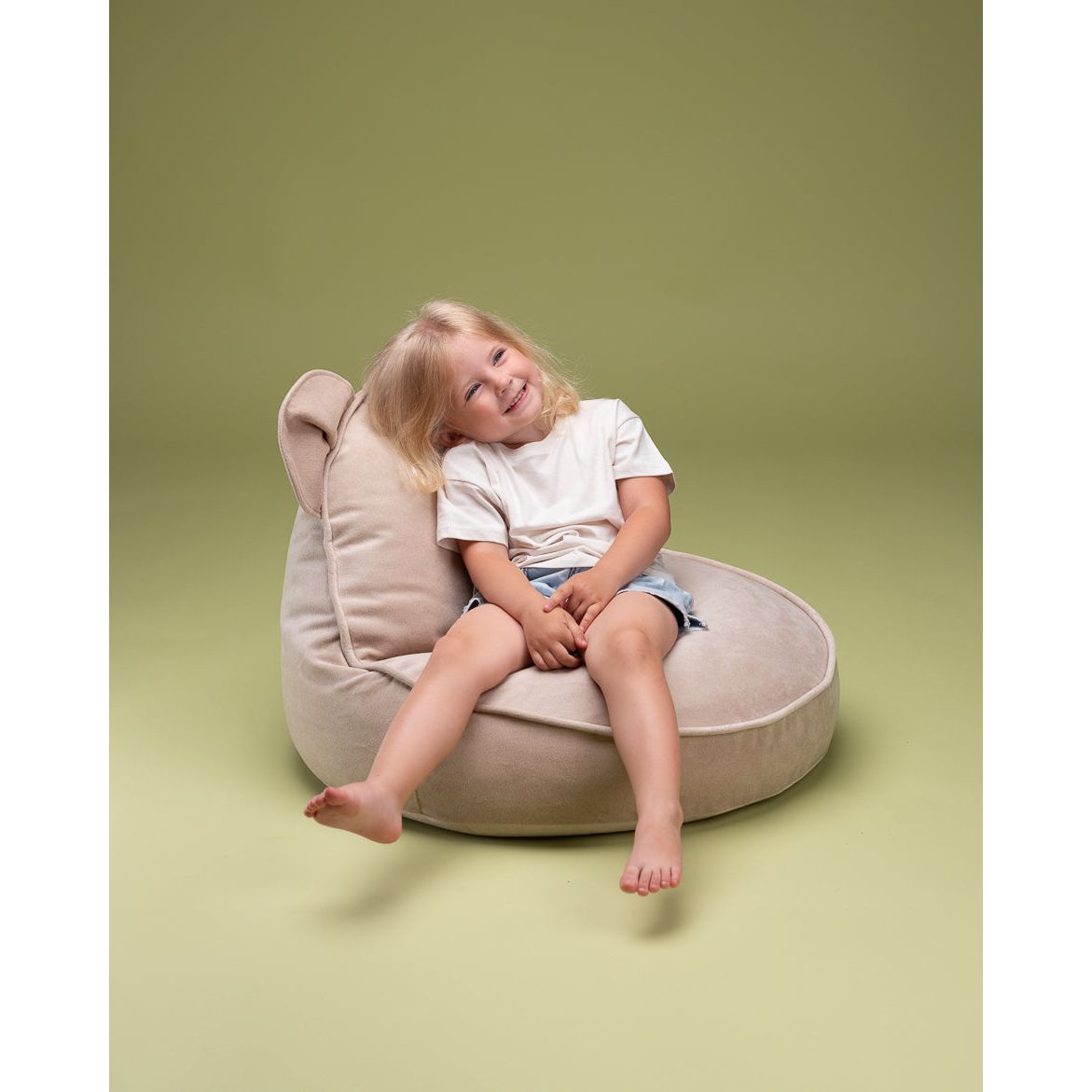 Wigiwama Bear Beanbag - Velvet