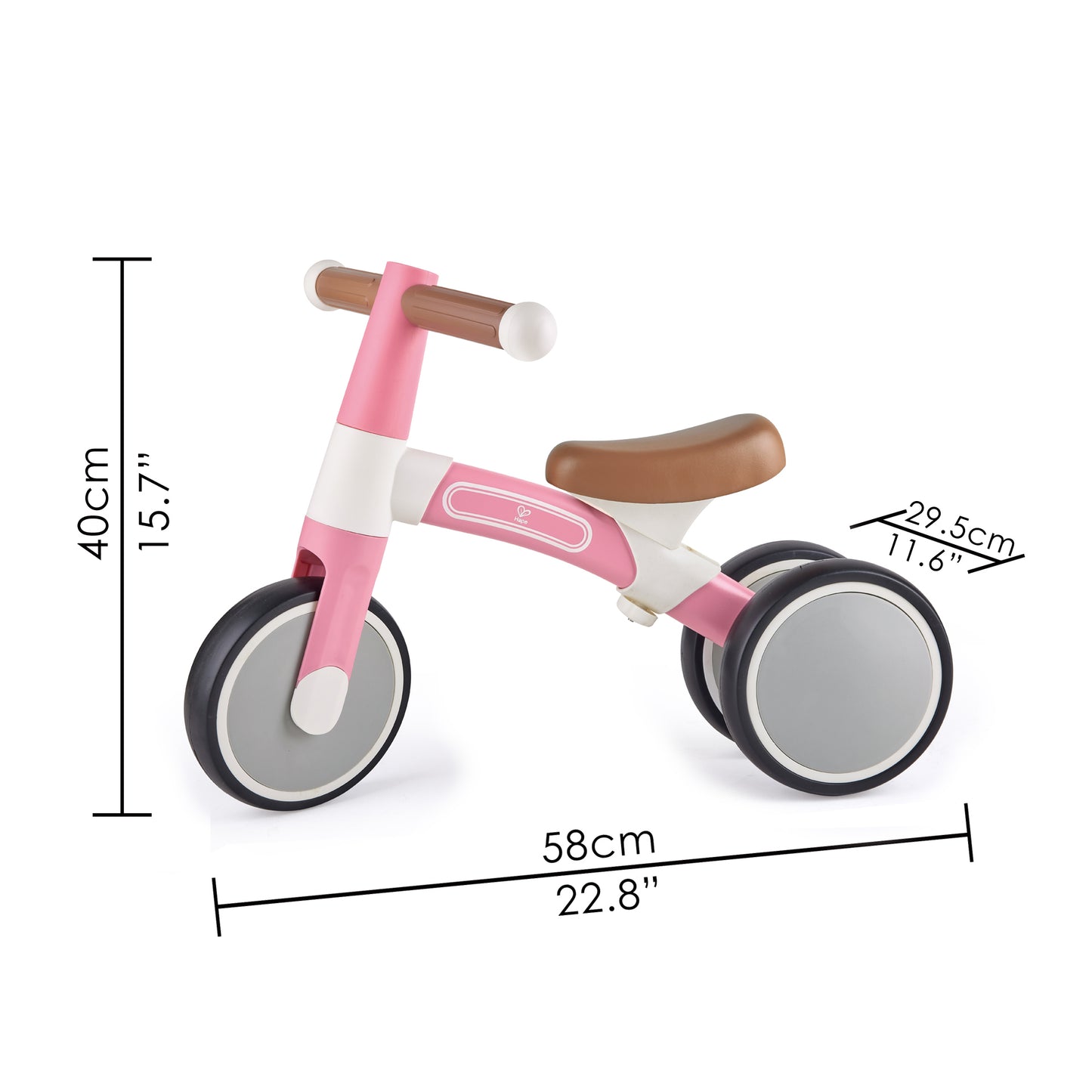 Hape First Ride Balance Bike Blue Age 18 months +