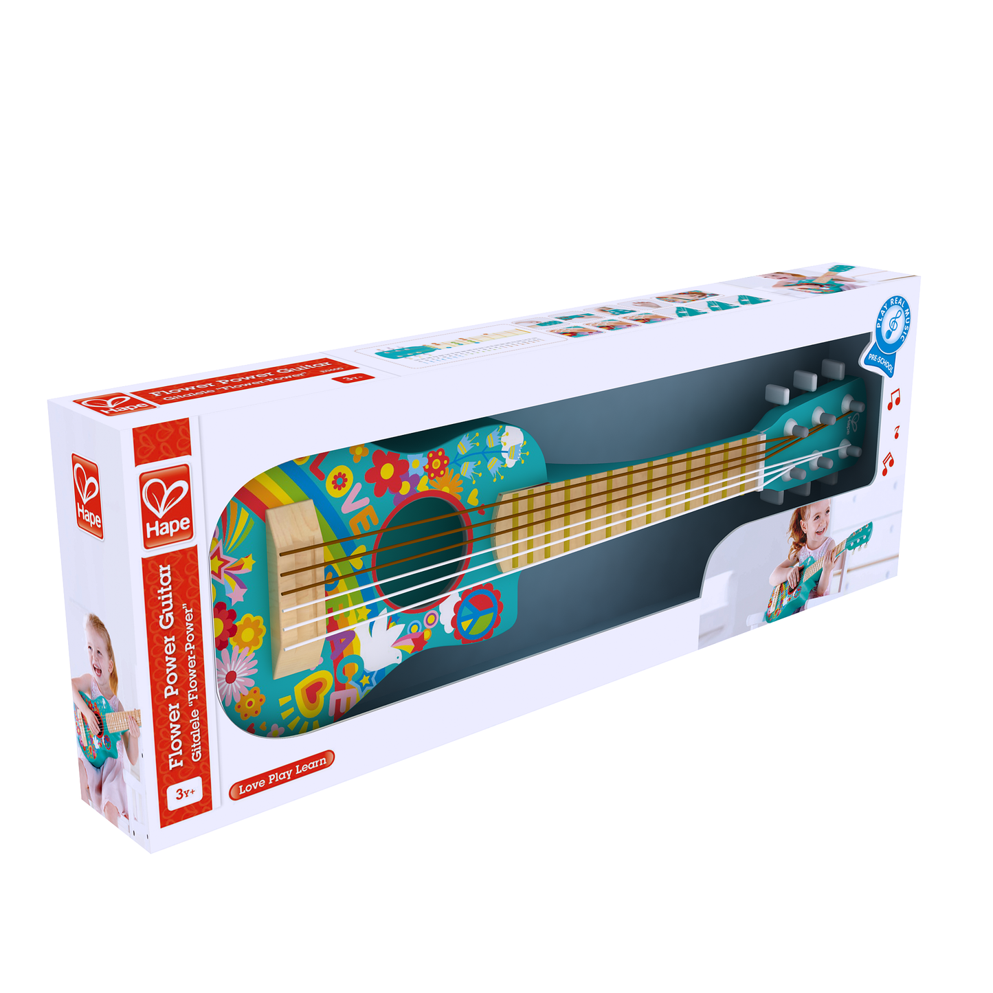 Hape Flower Power Guitar Age 3+