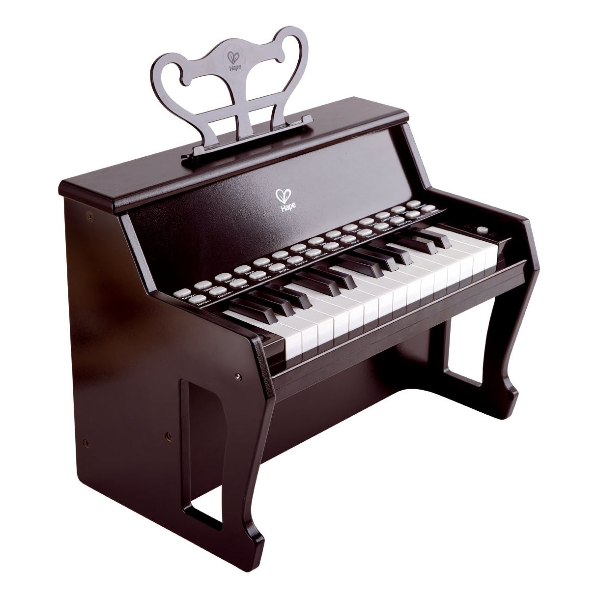 Hape Learn with Lights Piano - Black Age 3+