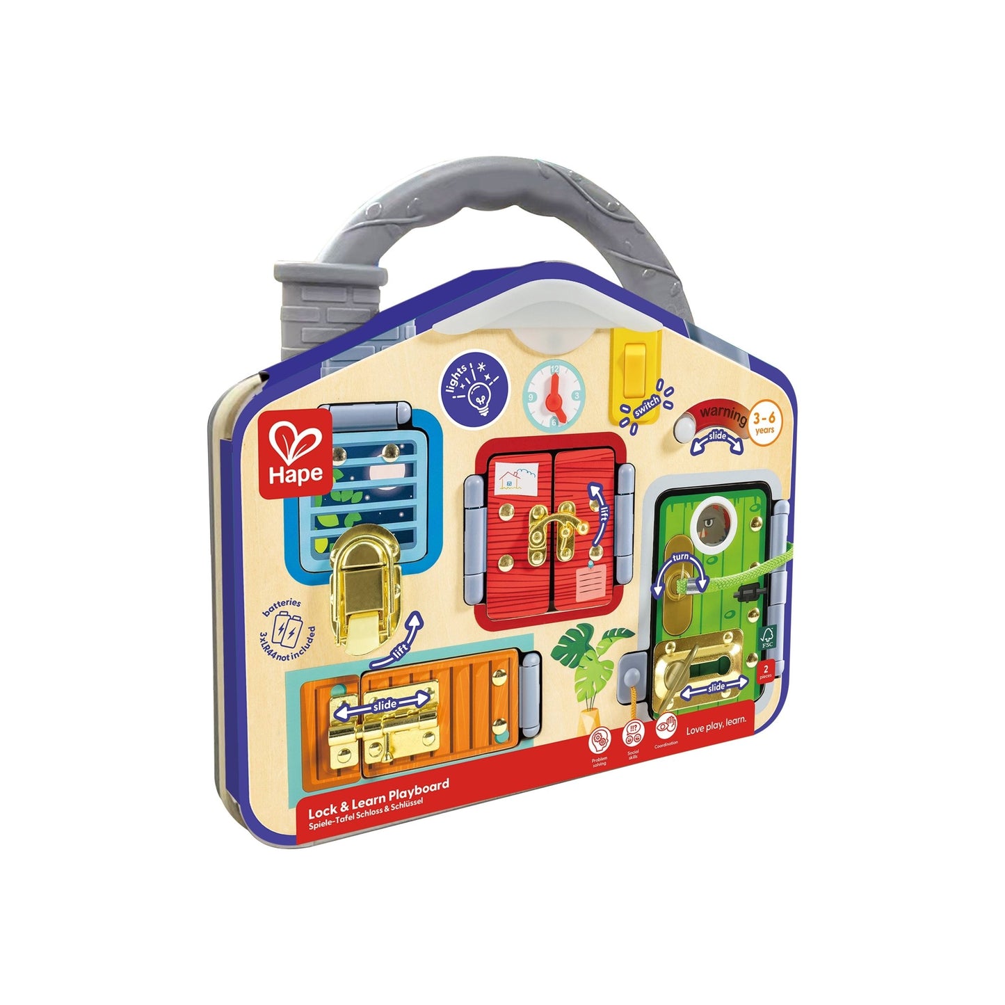 Hape Lock & Learn Playboard