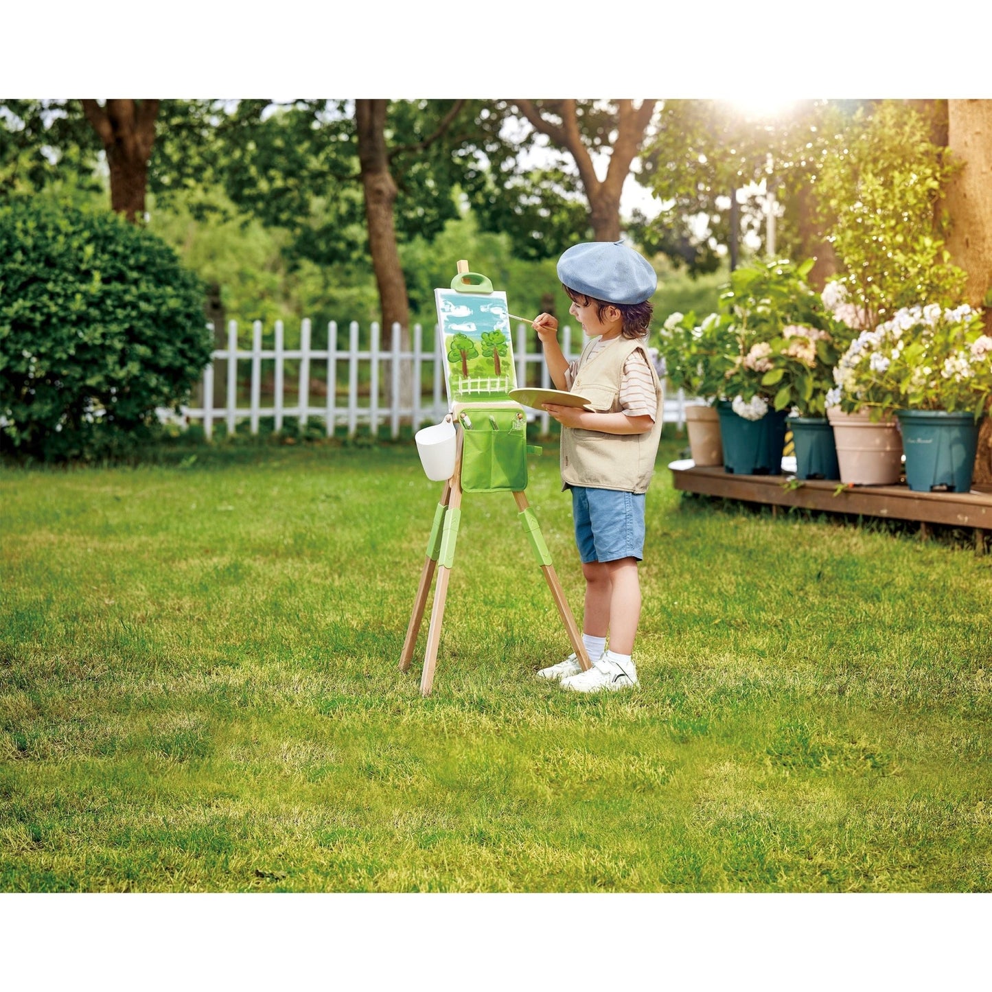 Hape Portable Bamboo Easel