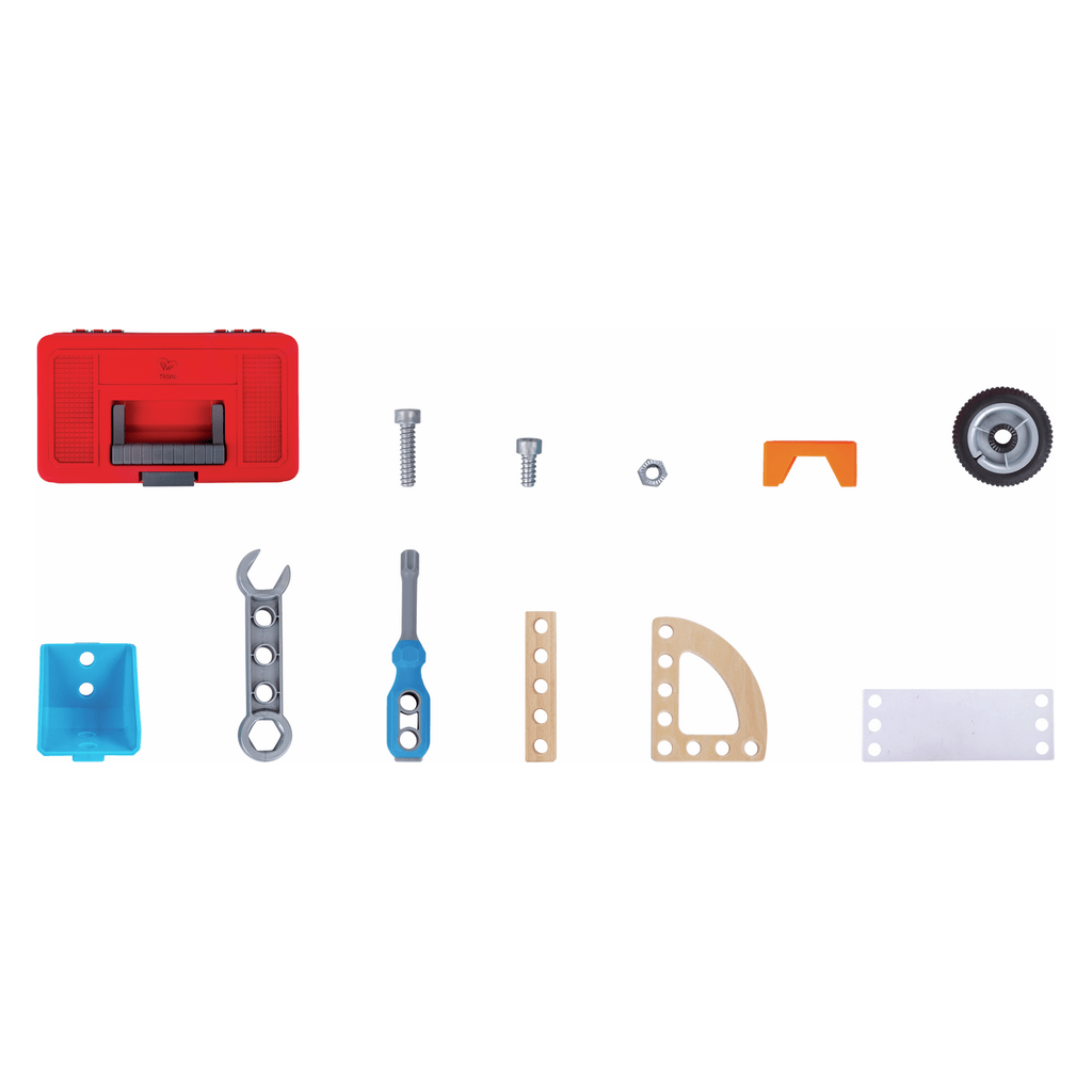 Hape Build 'n' Drive Car Set
