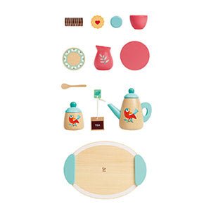 Hape Tea Time Wooden Play Set