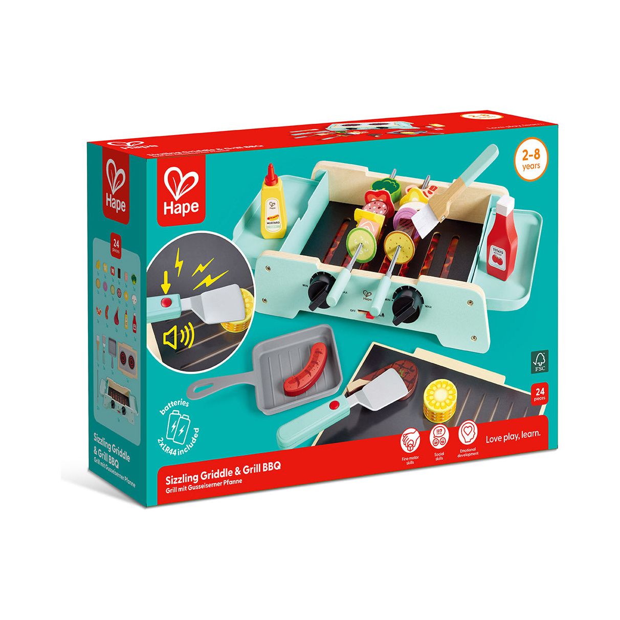 Hape Sizzling Griddle & Grill BBQ