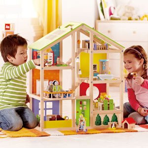 Hape All Season House (Furnished) Dollshouse