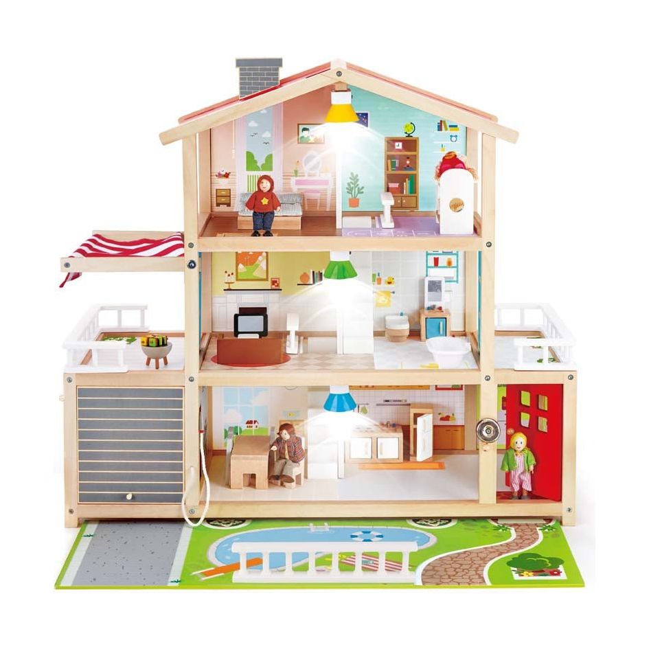 Hape Doll Family Mansion Dollshouse