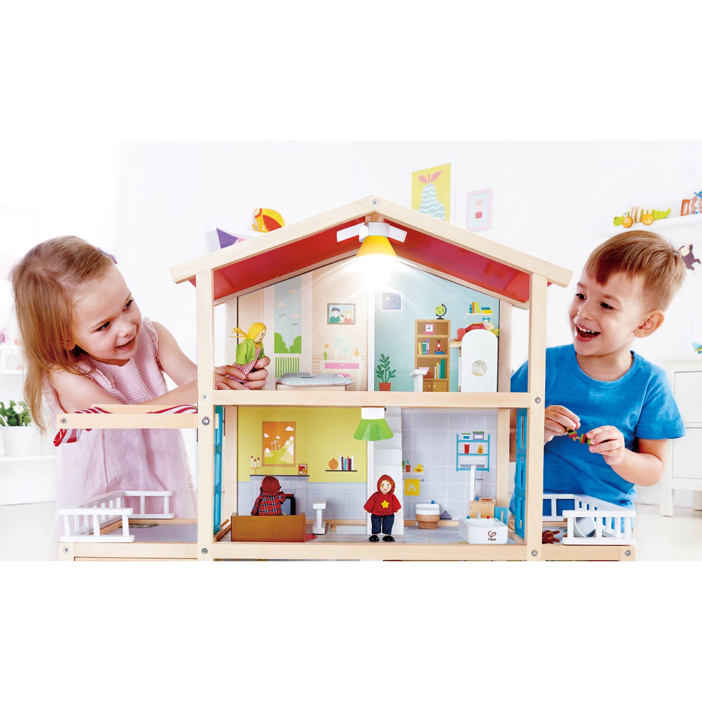 Hape Doll Family Mansion Dollshouse