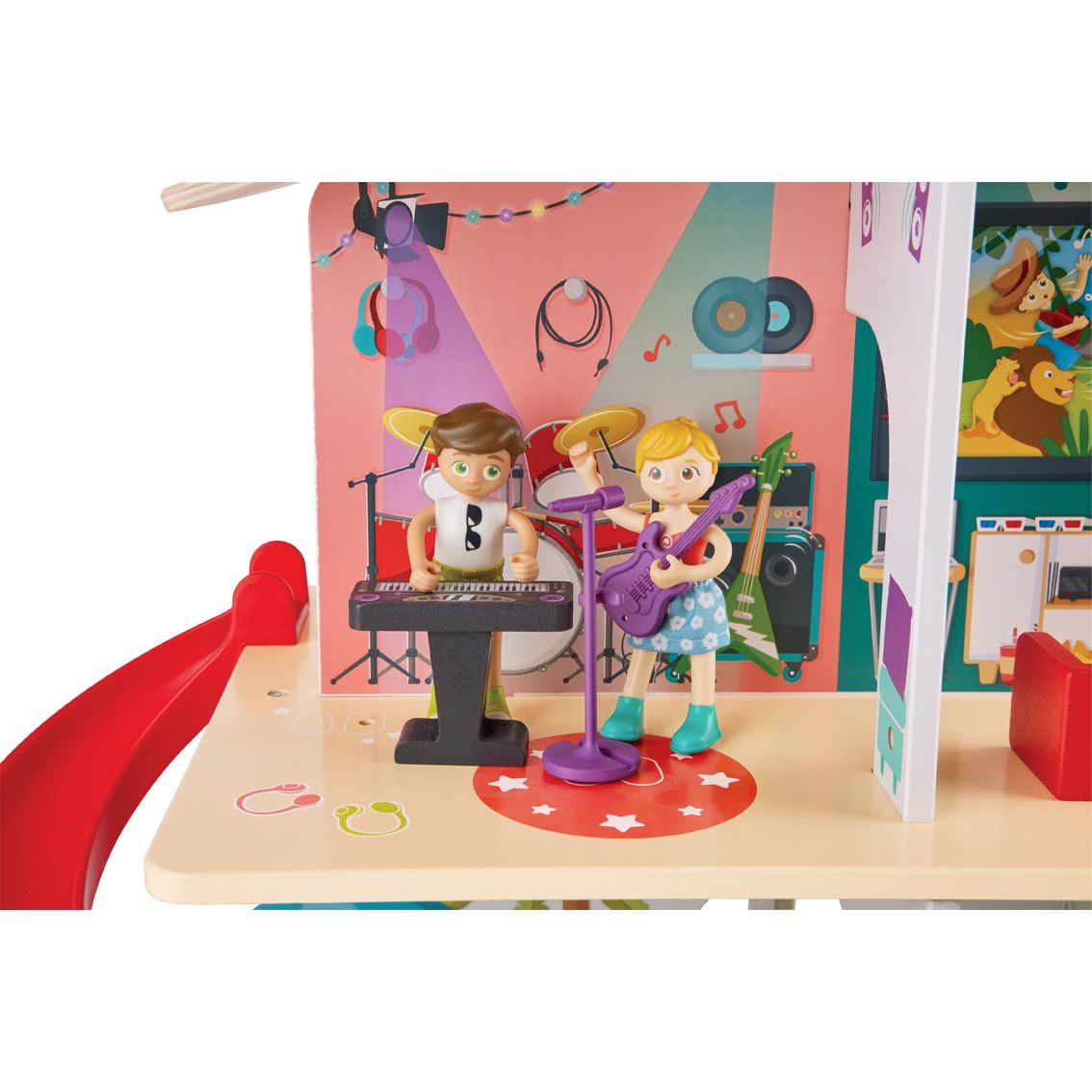 Hape Rock & Slide House With Sound Effects