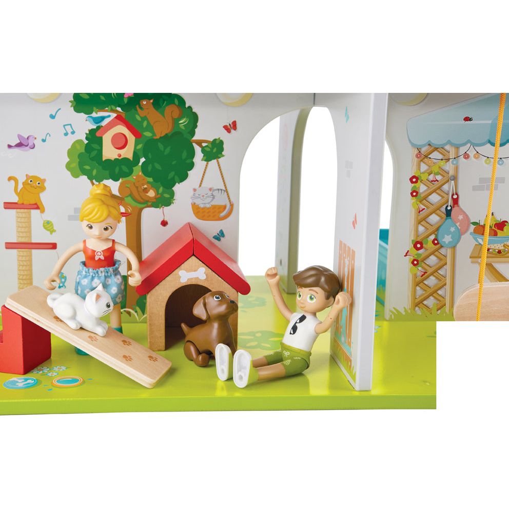 Hape Rock & Slide House With Sound Effects