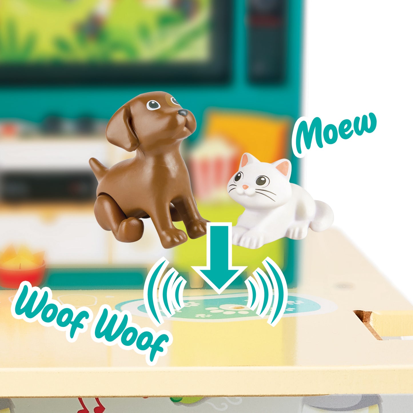 Hape Rock & Slide House With Sound Effects