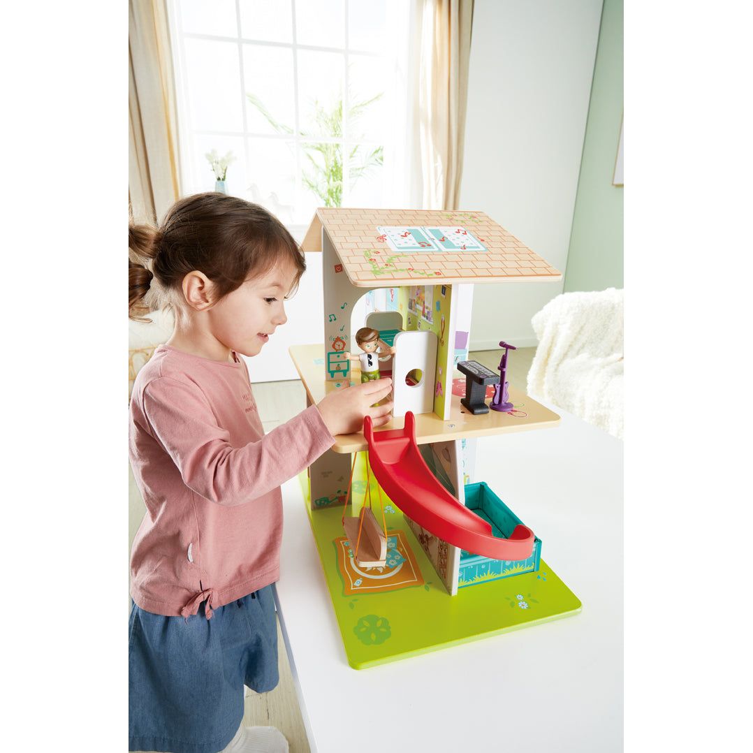 Hape Rock & Slide House With Sound Effects