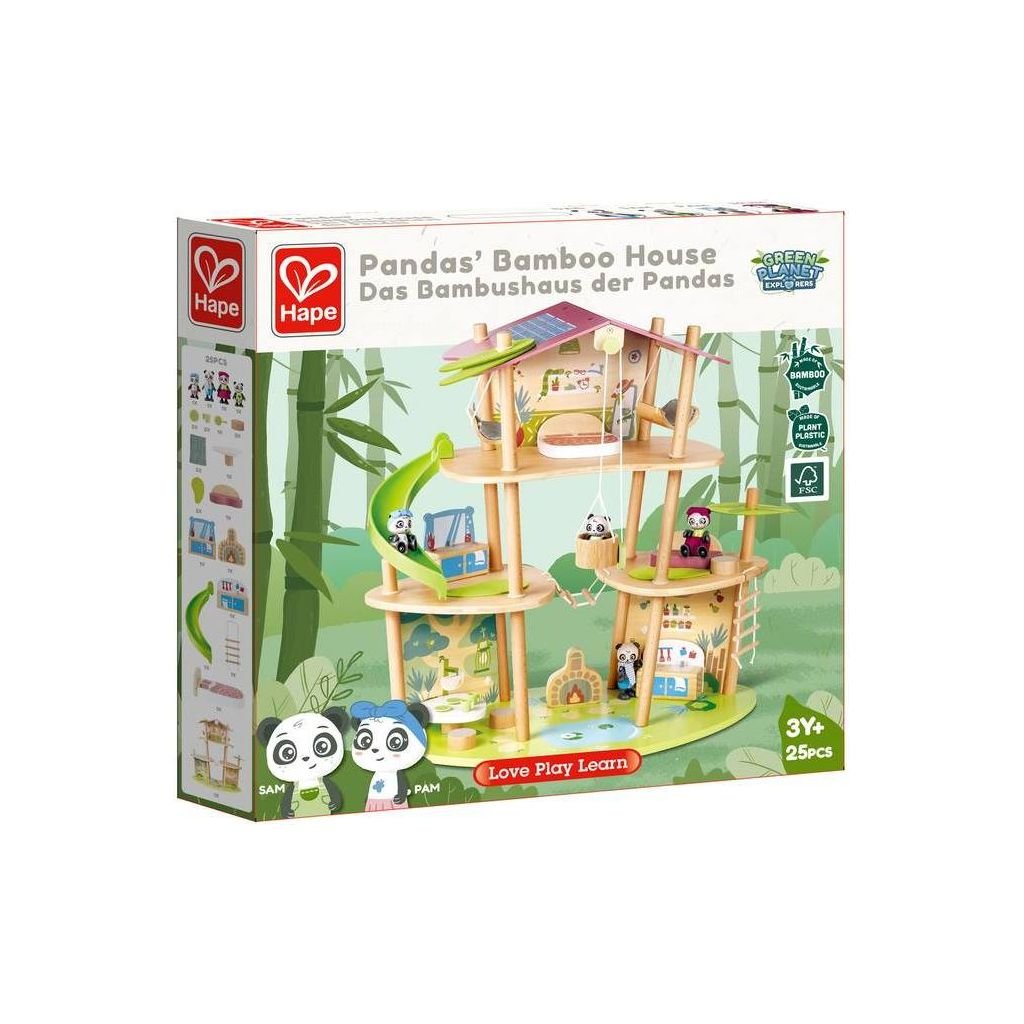 Hape Pandas’ Bamboo House