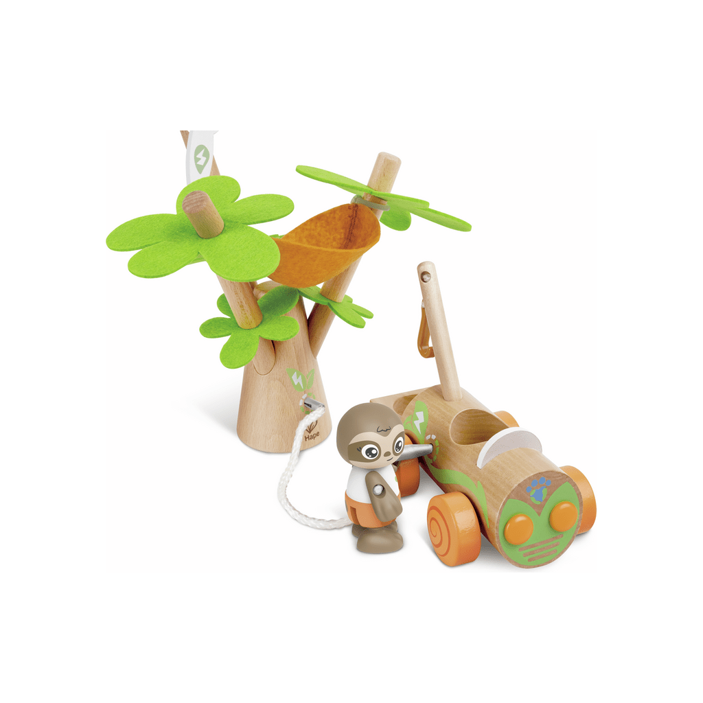 Hape Tree Planting E-Car Playset