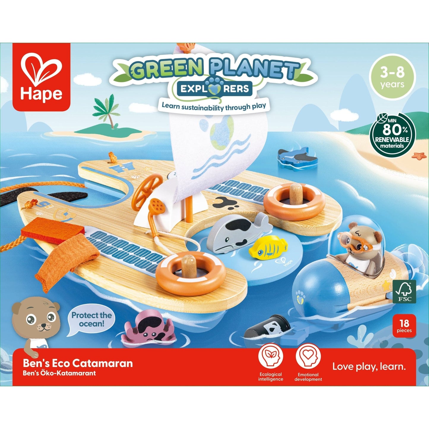 Hape Eco Catamaran Rescue