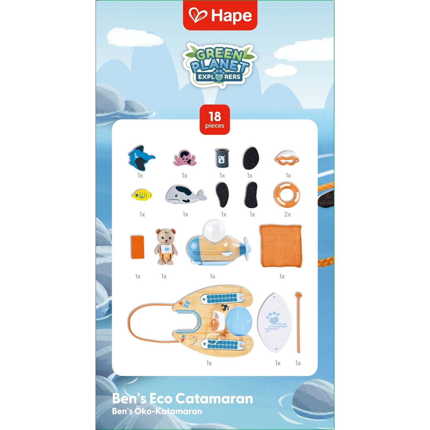 Hape Eco Catamaran Rescue