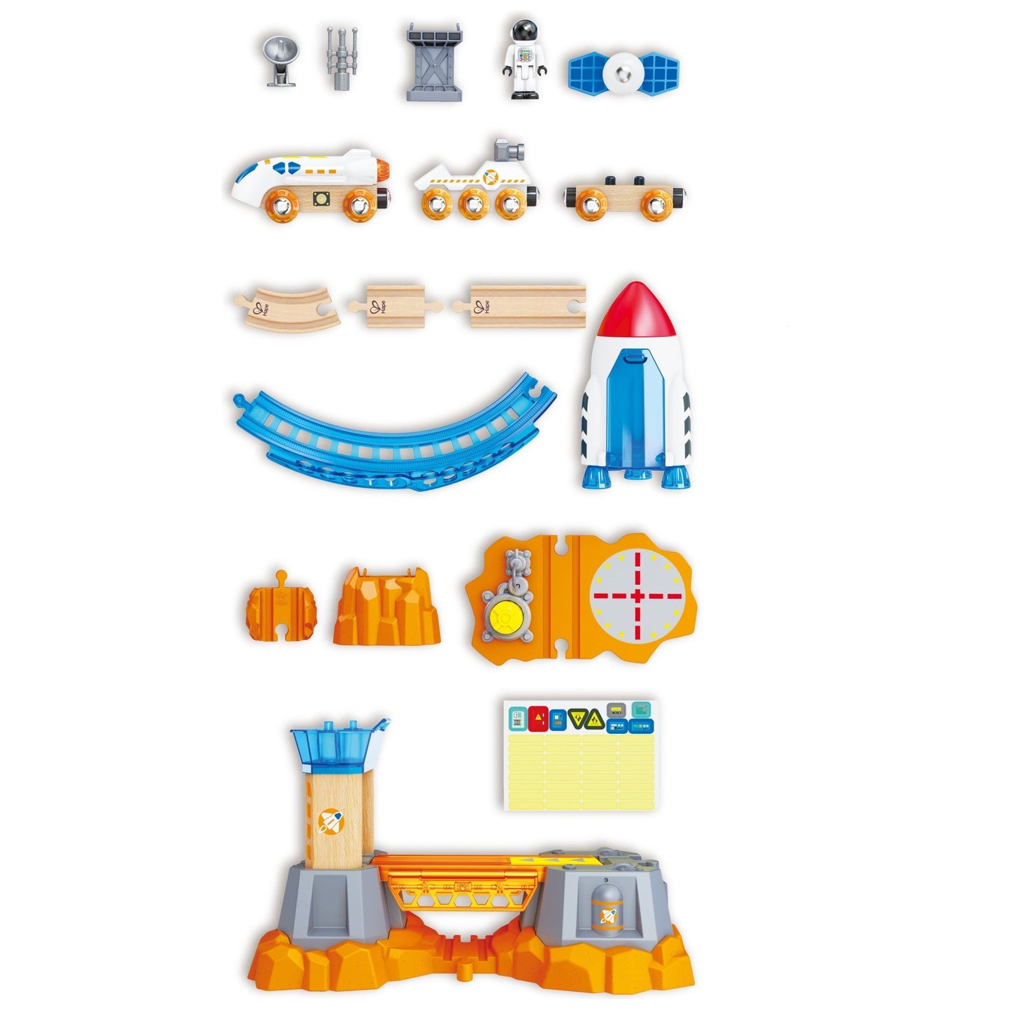 Hape Mars Launch Rail Set