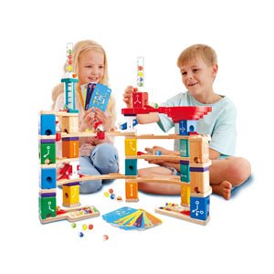 Hape Quadrilla Stack Track Bucket Set