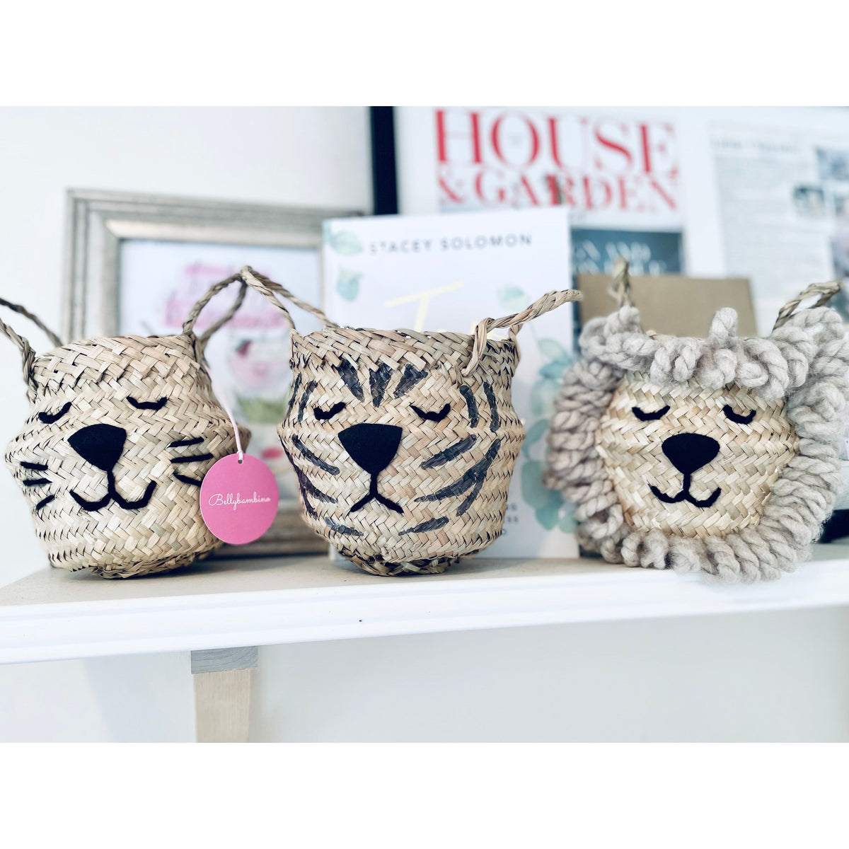 Natural Cat Basket - Mini