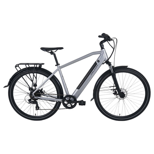 Falcon Horizon Cross Bar Bike - Silver
