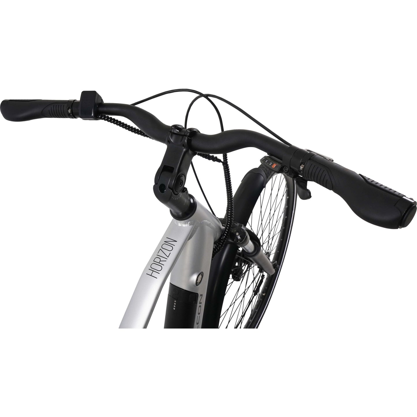 Falcon Horizon Cross Bar Bike - Silver