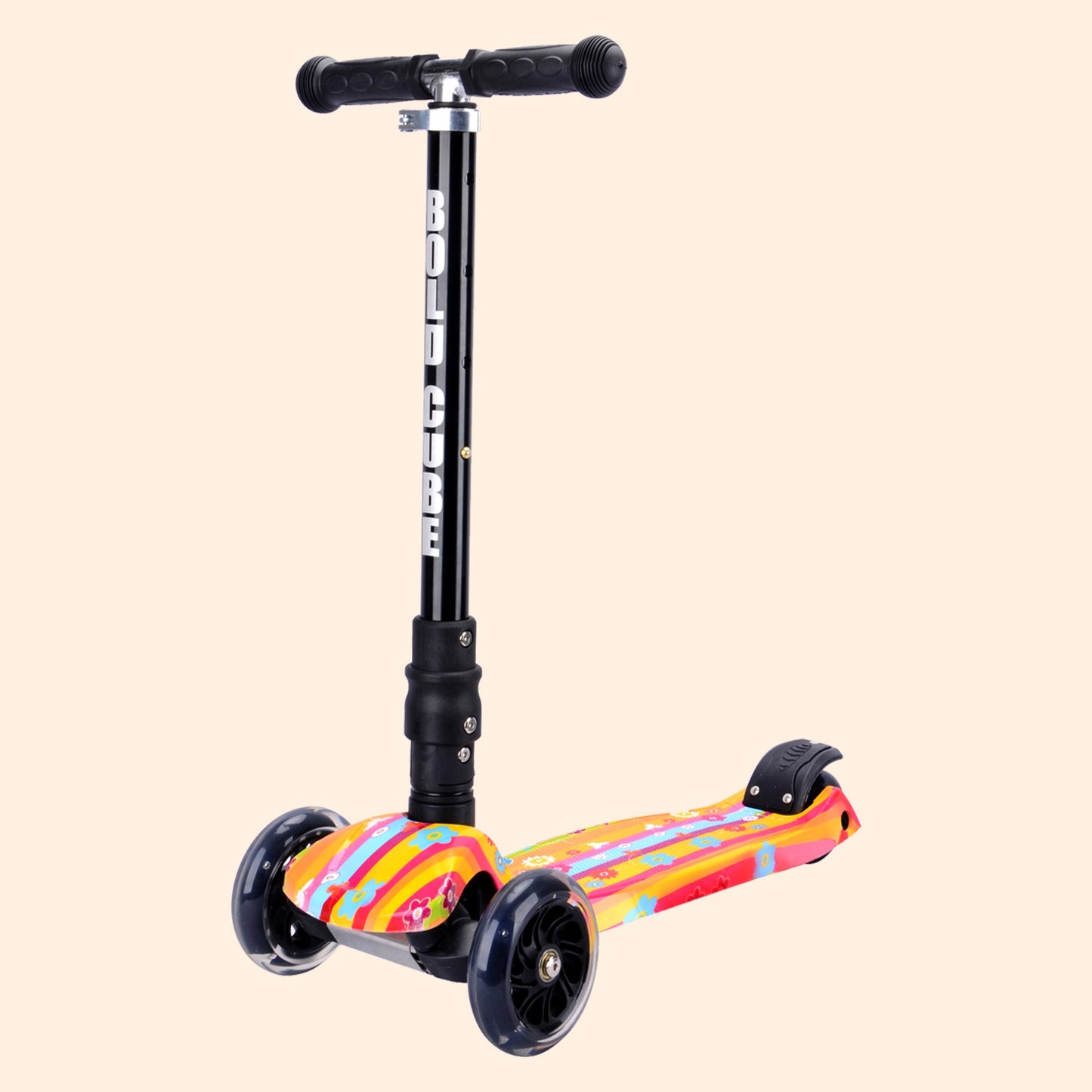 BOLDCUBE Flower Power - Big 3 Wheel Scooter
