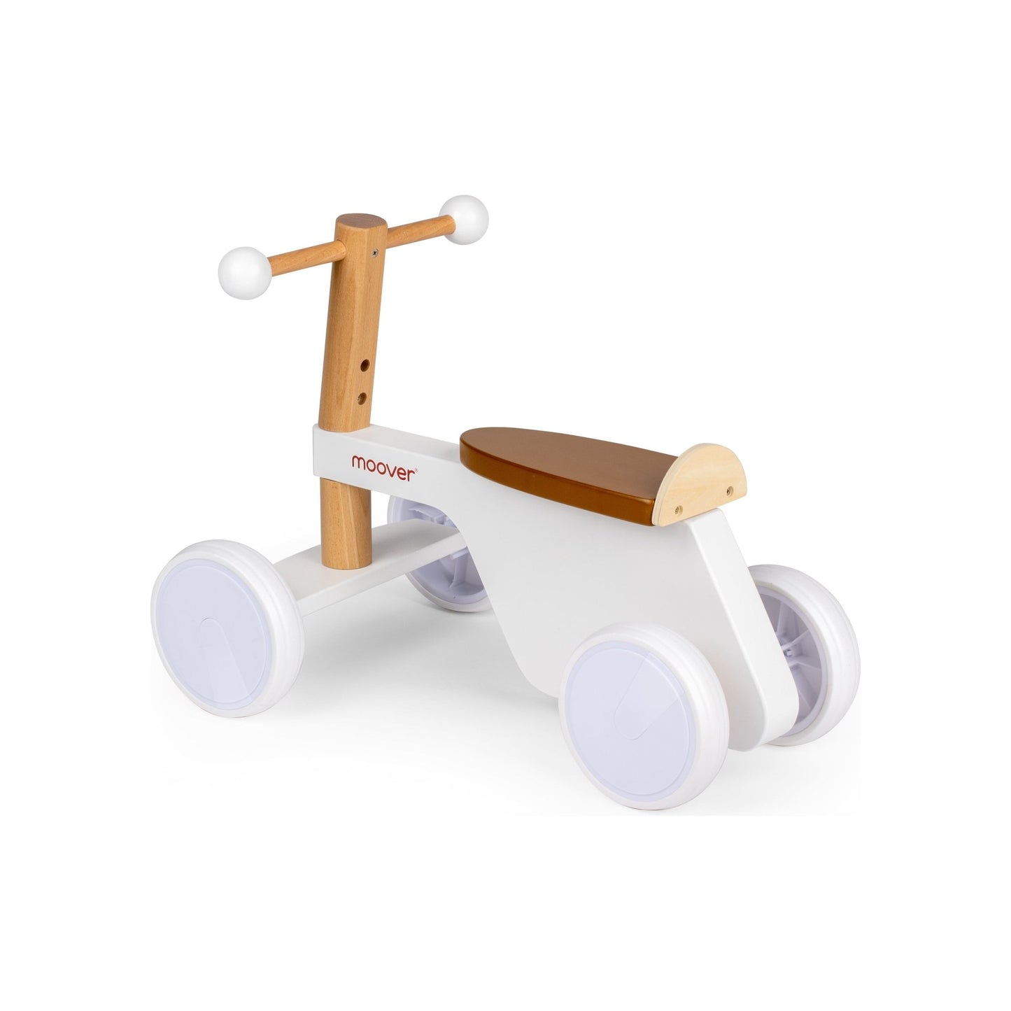 Moover 4 Wheels Bike - White