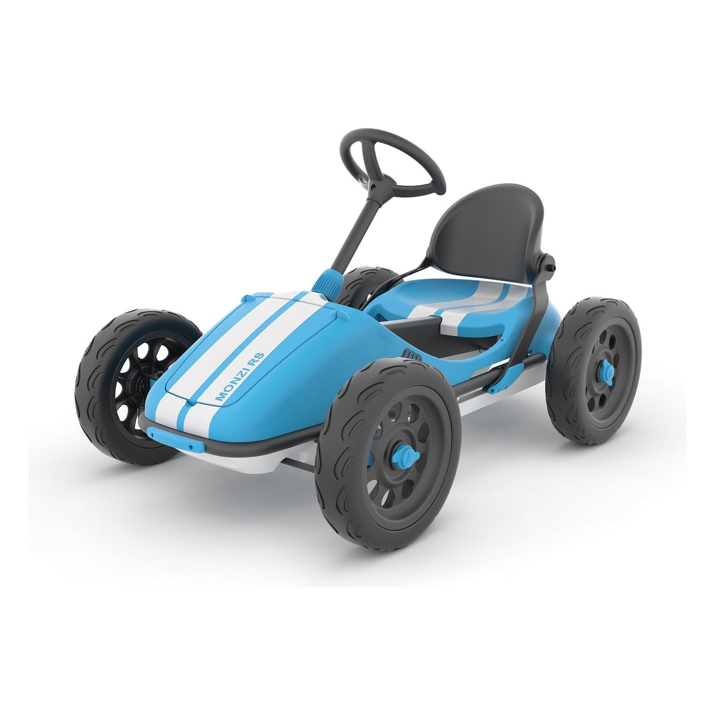 Chillafish Kids Monzi Go Kart - Blue front left