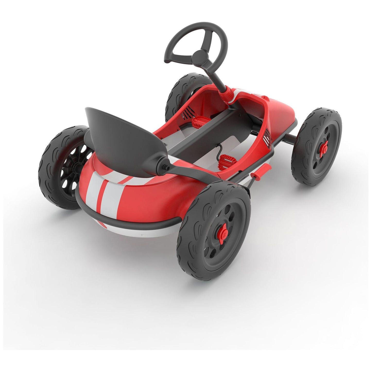 Chillafish Kids Go Kart Monzi - Red rear right