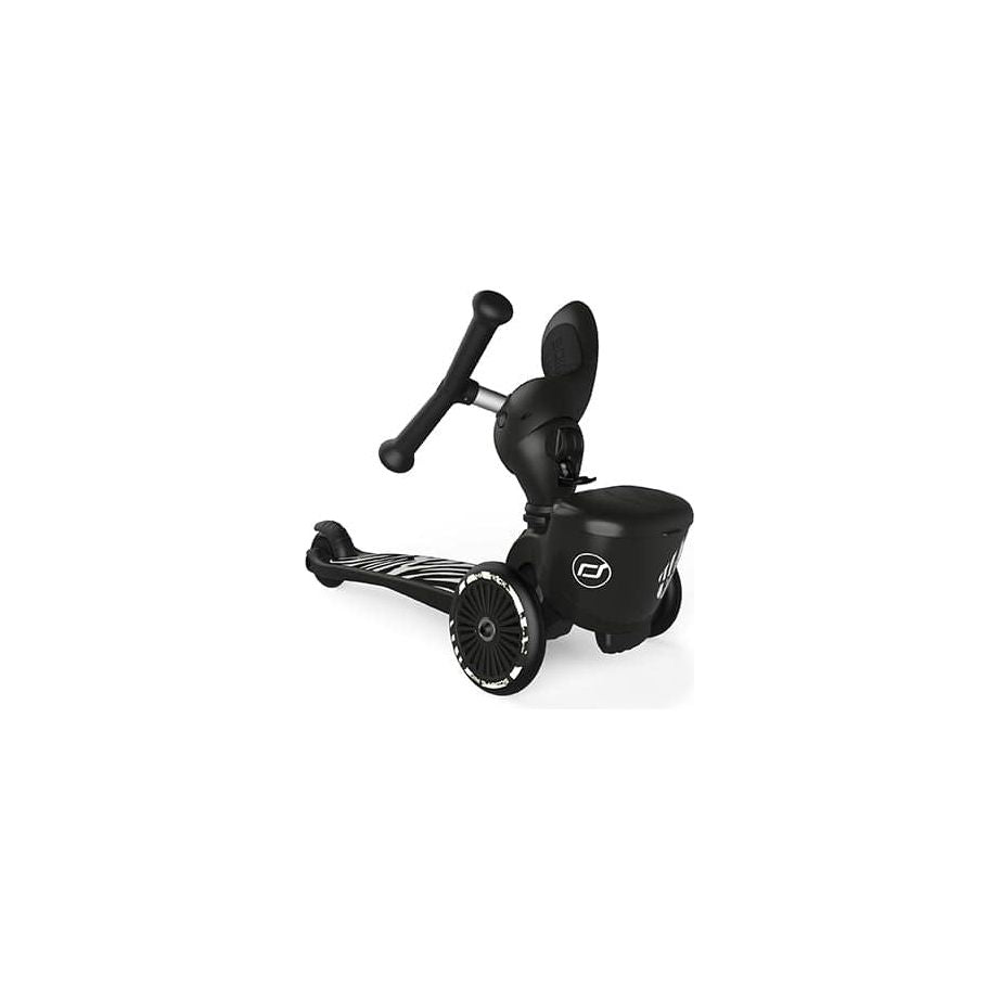 Scoot and Ride Highwaykick 1 Lifestyle Scooter - Zebra handlebar adjustment