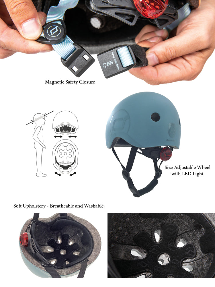 scoot and ride kids bike helmet features