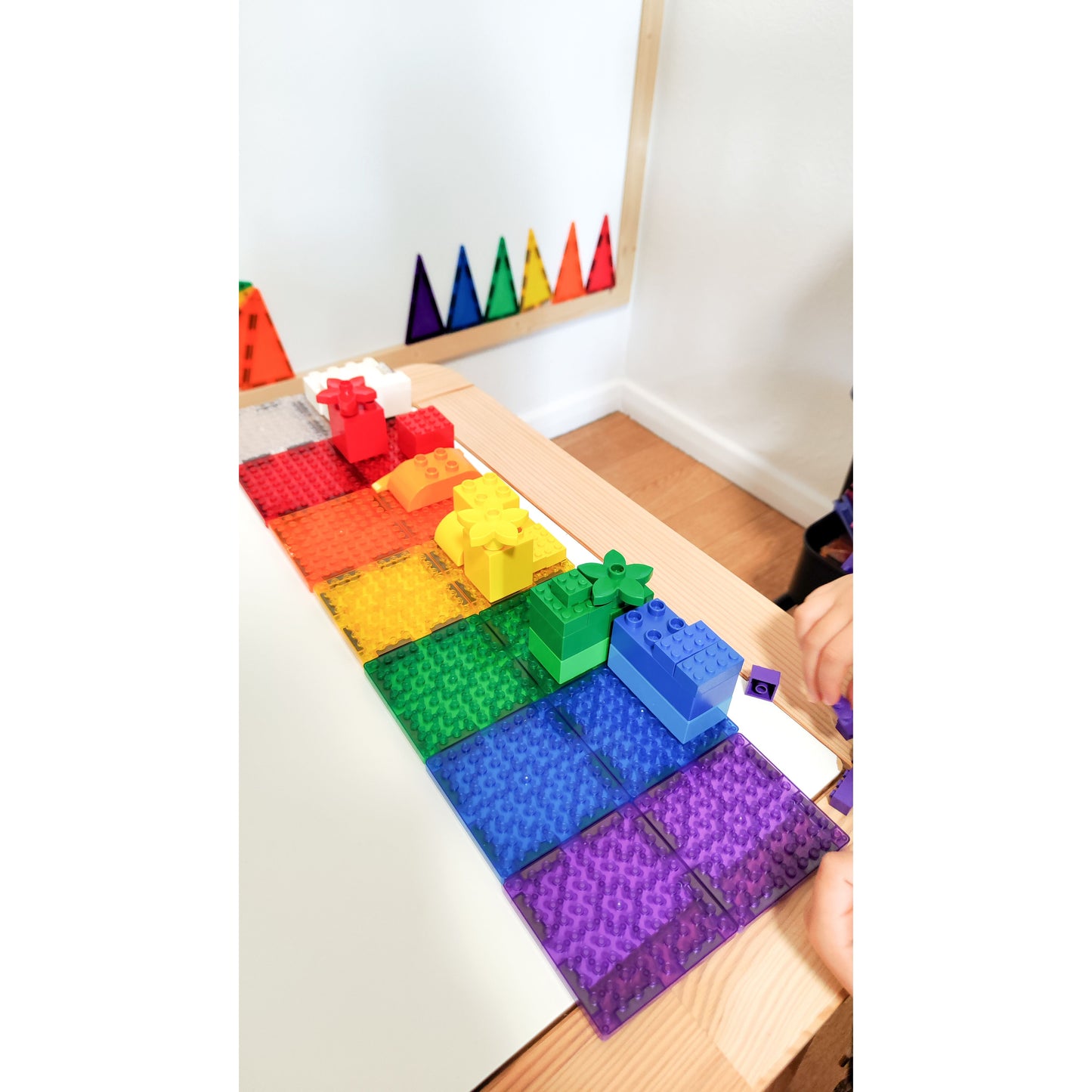 Cleverclixx Brick Tiles Pack Intense | 16 pieces