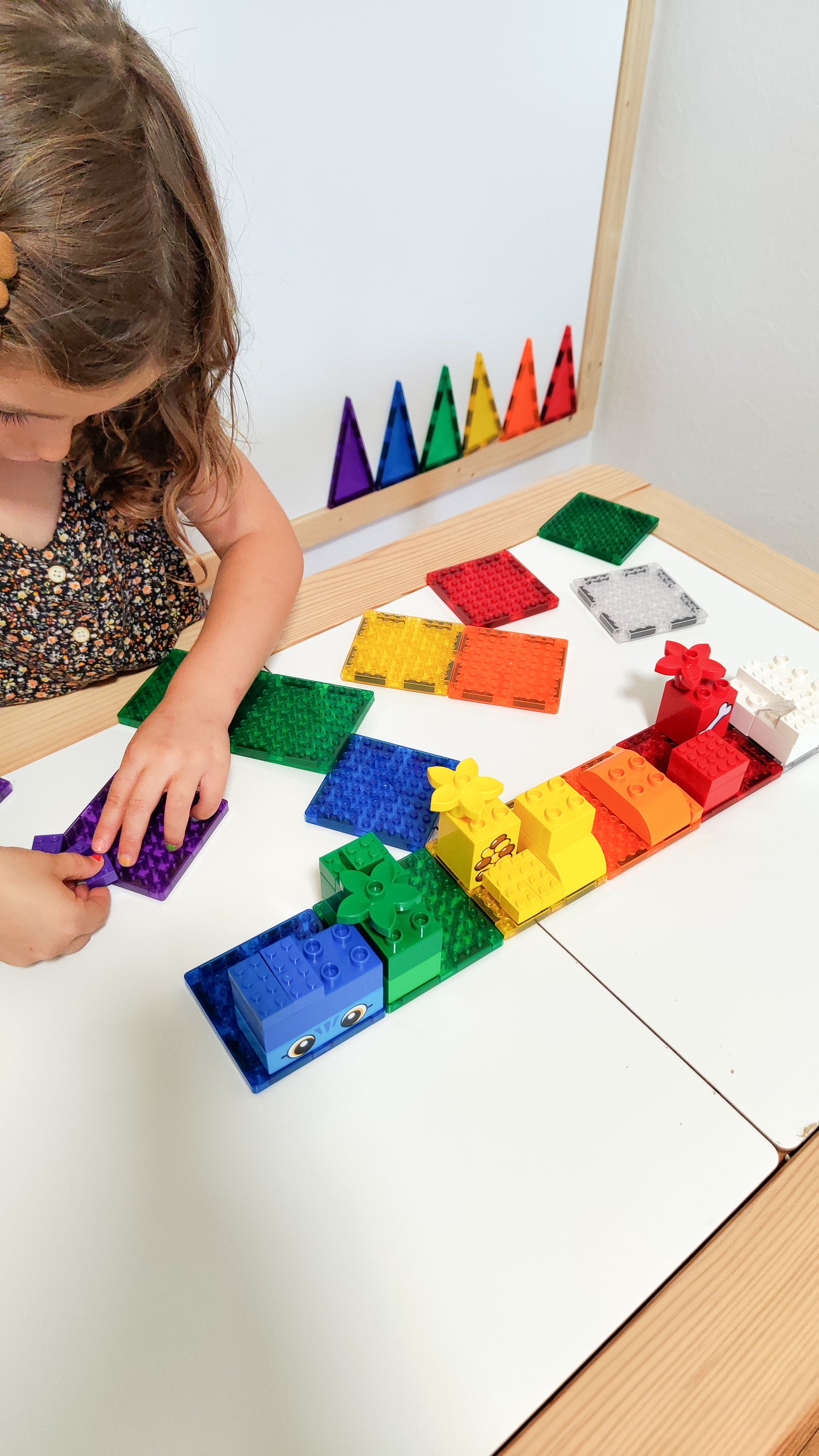 Cleverclixx Brick Tiles Pack Intense | 16 pieces