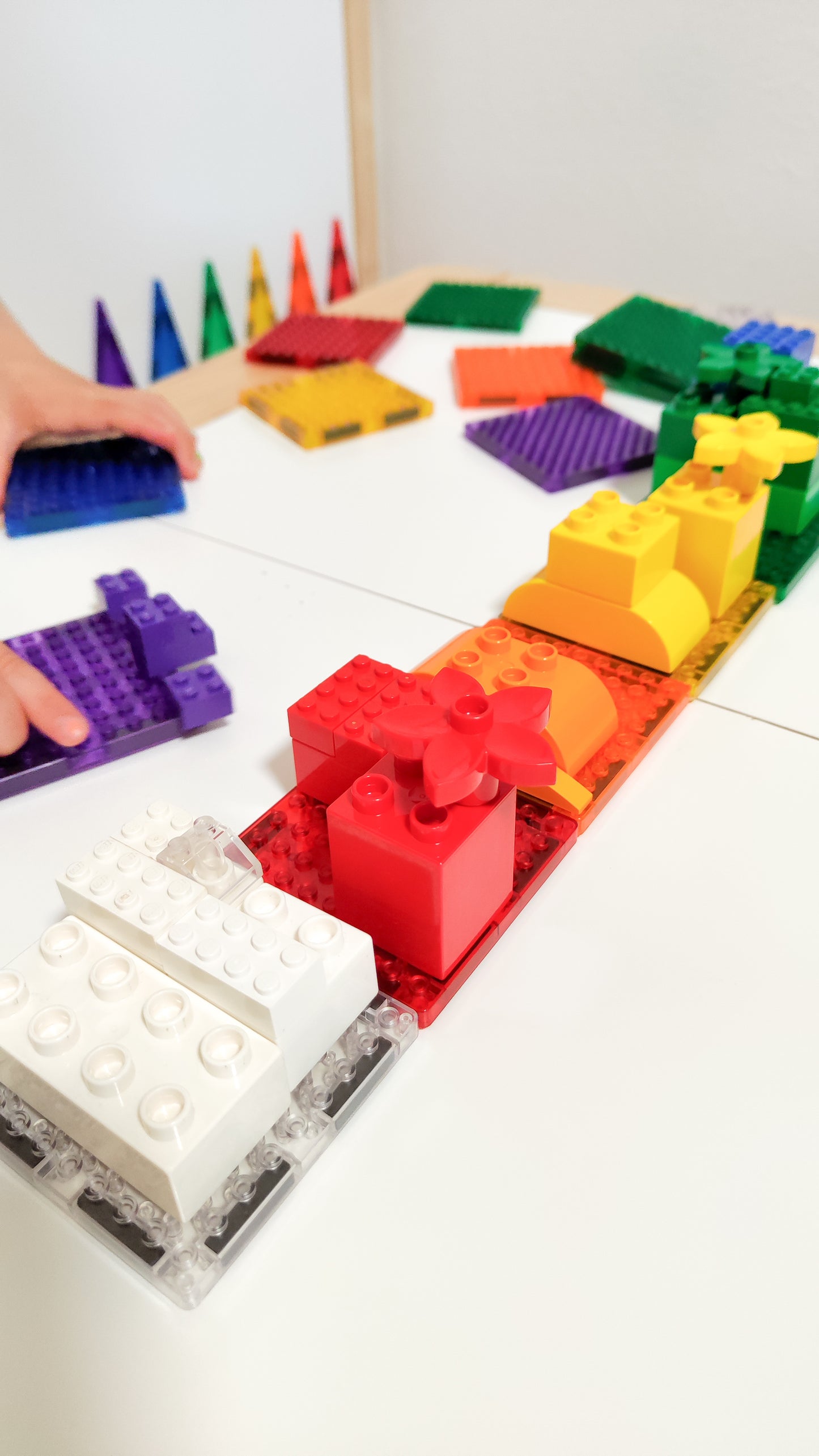 Cleverclixx Brick Tiles Pack Intense | 16 pieces