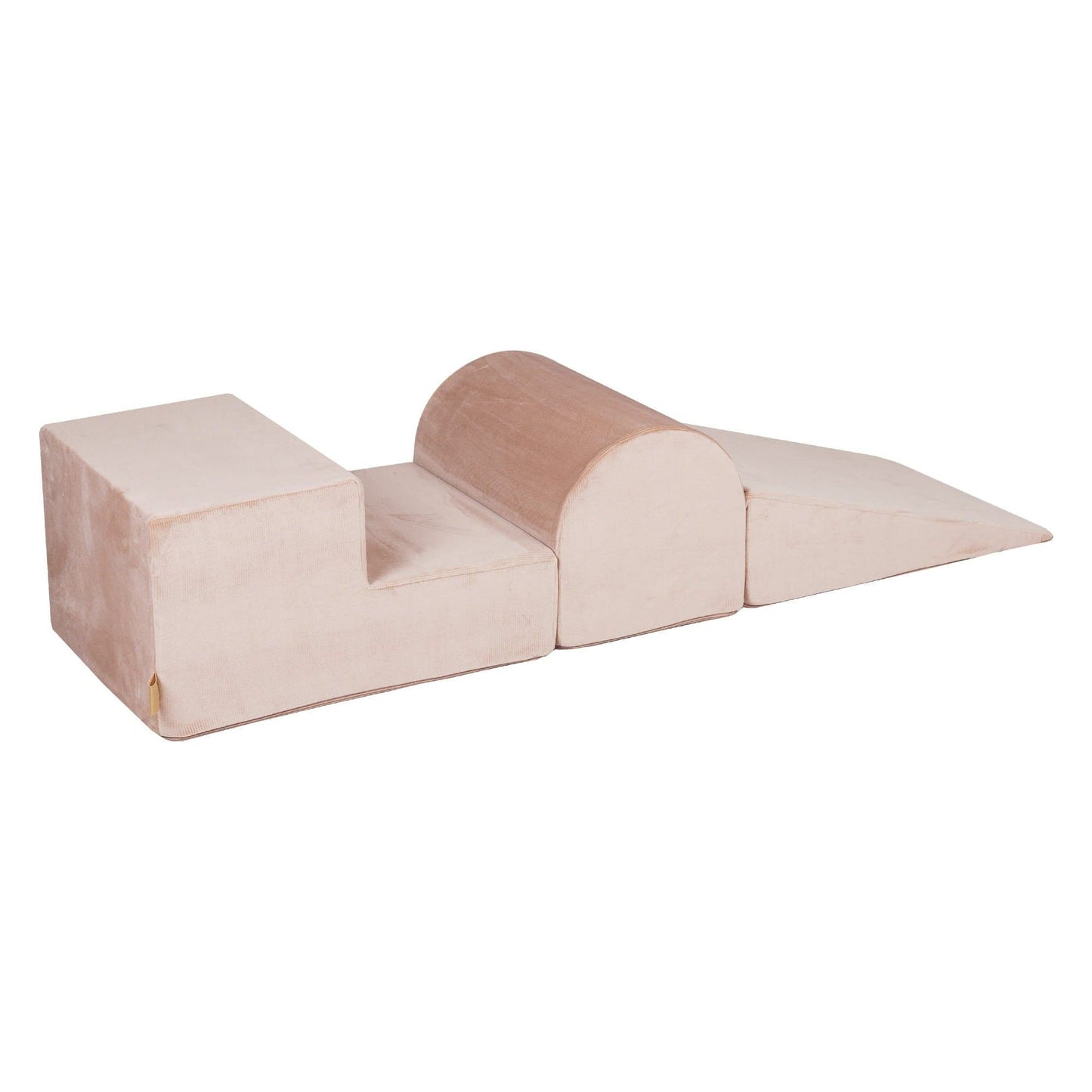 Corduroy Velvet 3 Piece kids Softplay Set - Sand
