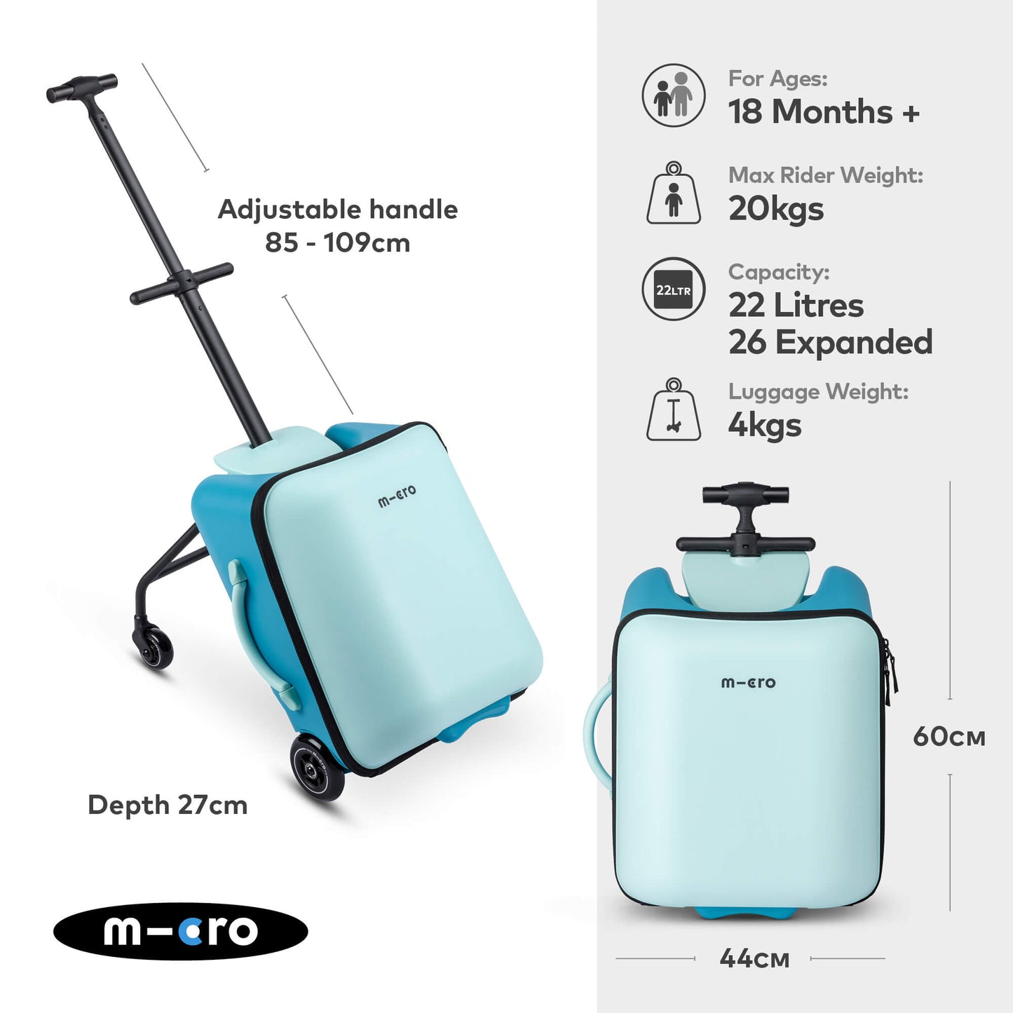 Micro Scooter Eazy Luggage