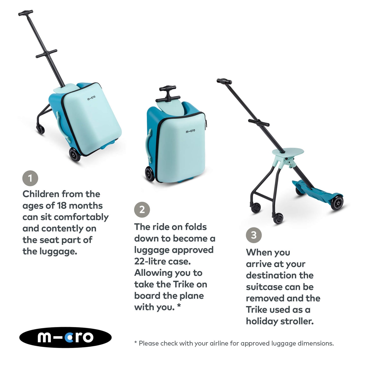 Micro Scooter Eazy Luggage