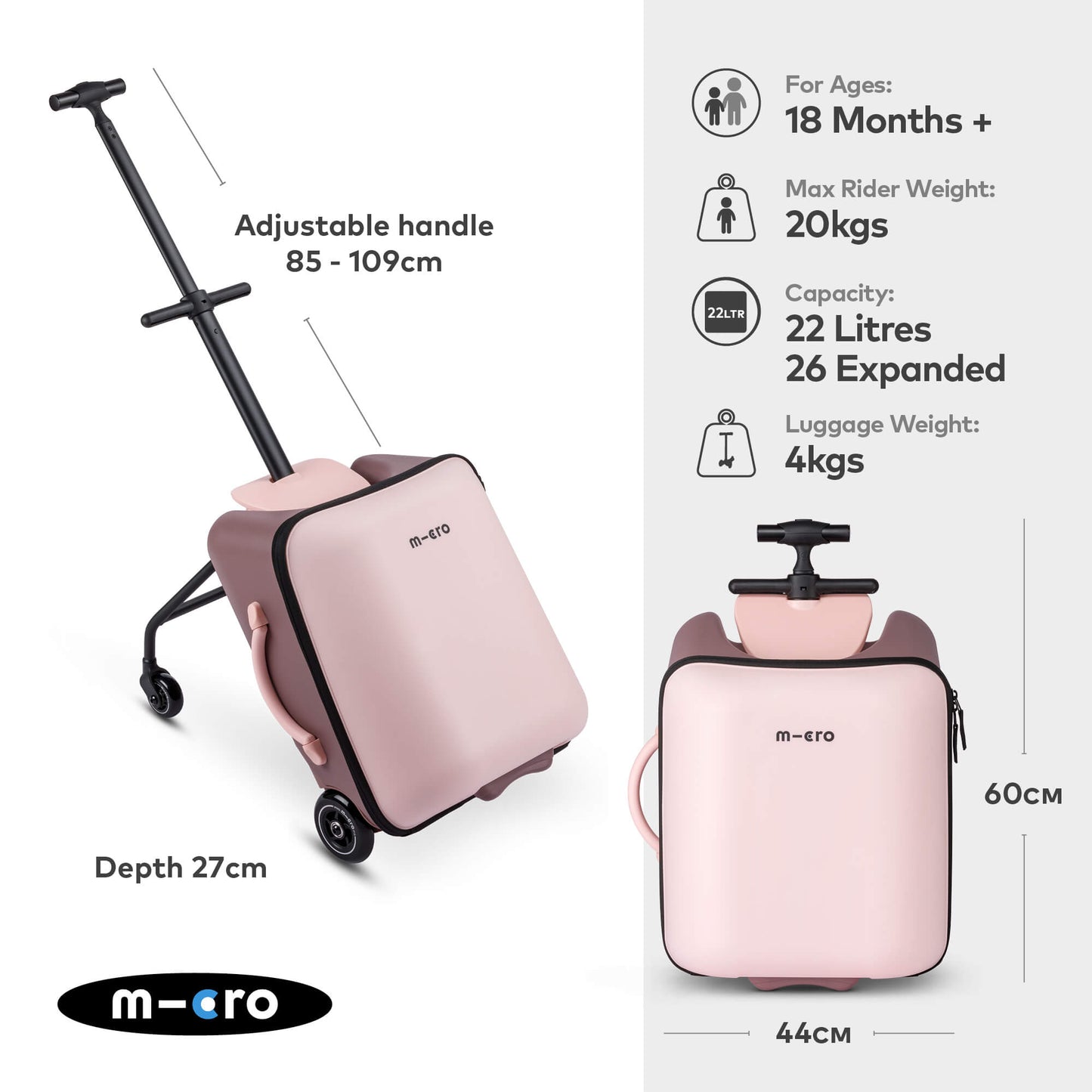 Micro Scooter Eazy Luggage