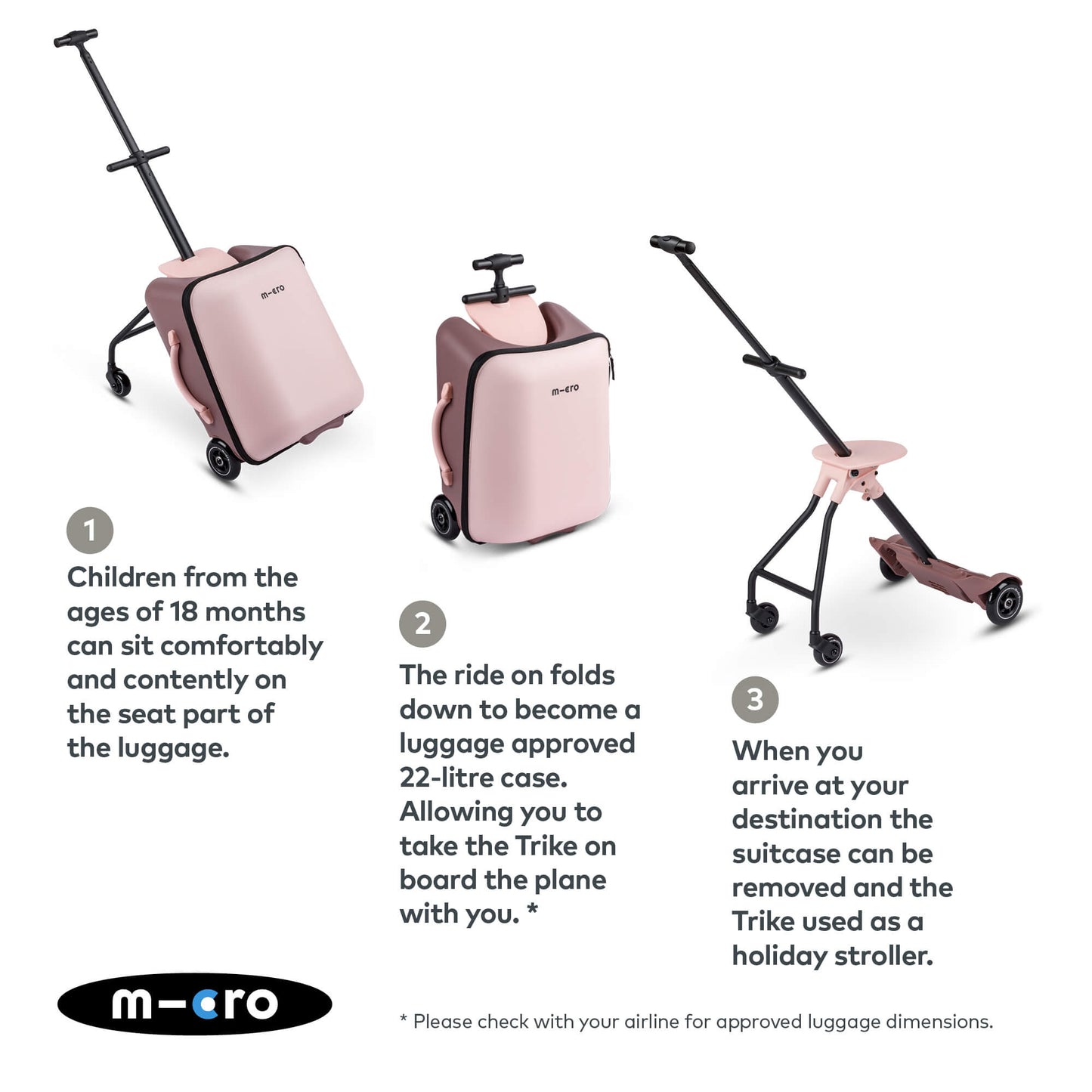 Micro Scooter Eazy Luggage