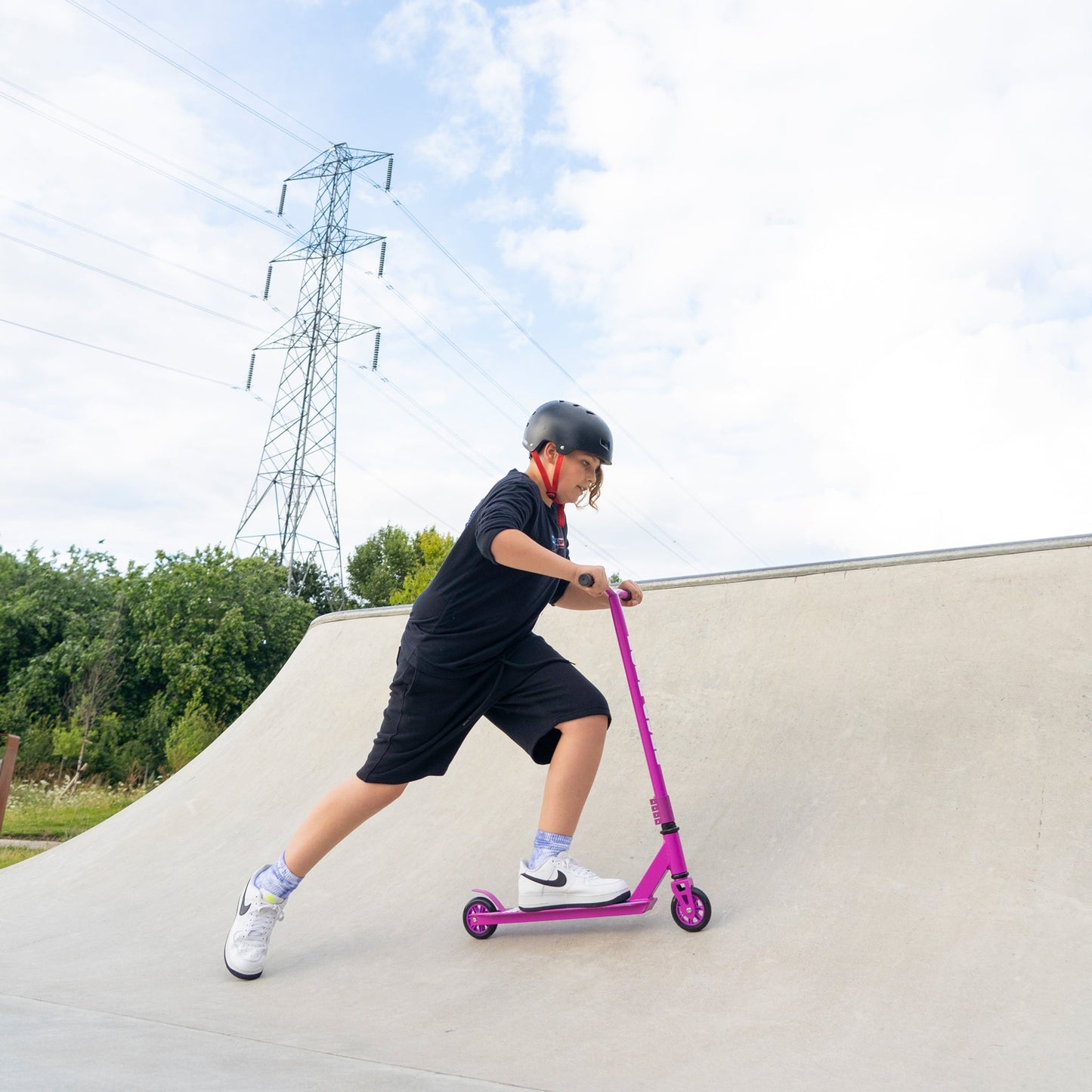 BOLDCUBE Purple - Stunt Scooter