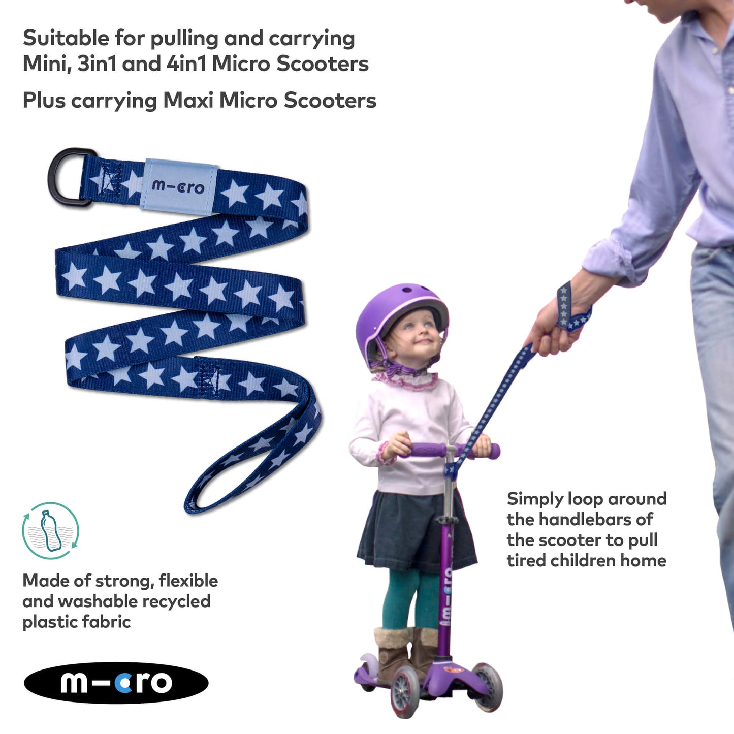 Micro Scooter My First Scooter Gift Set - Navy Star