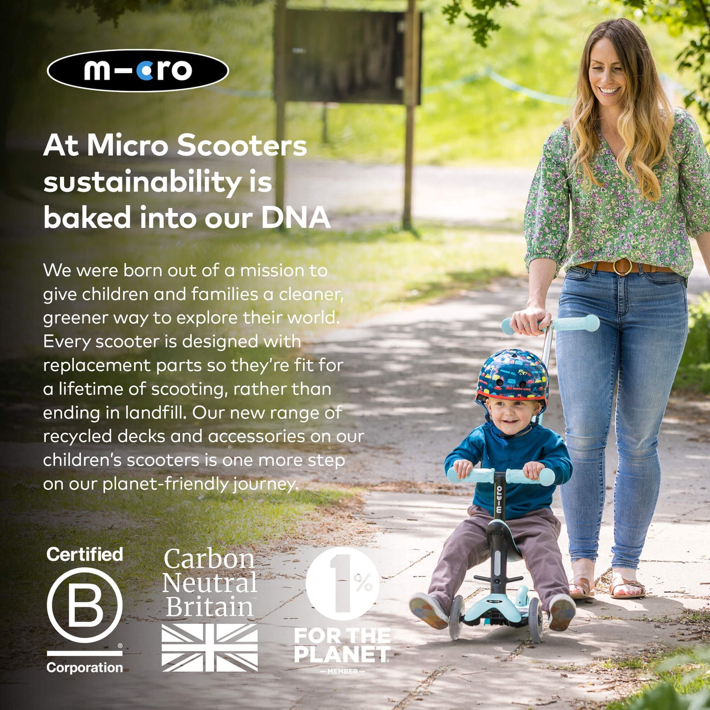 Micro Scooter My First Scooter Gift Set - Navy Star