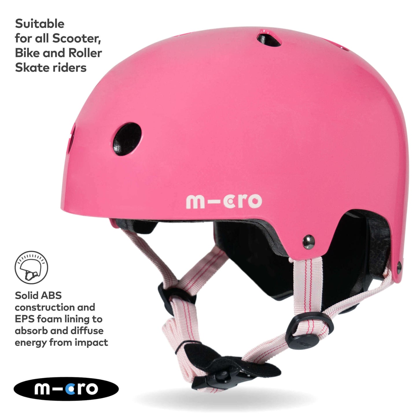 Micro Scooter Kids Plain Matt Helmet