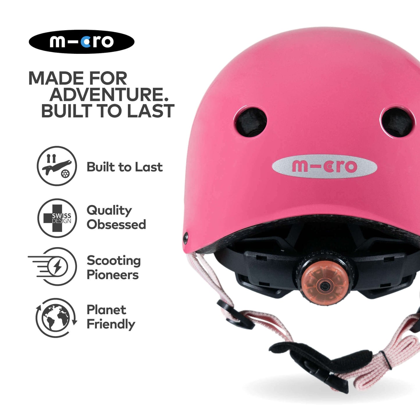 Micro Scooter Kids Plain Matt Helmet