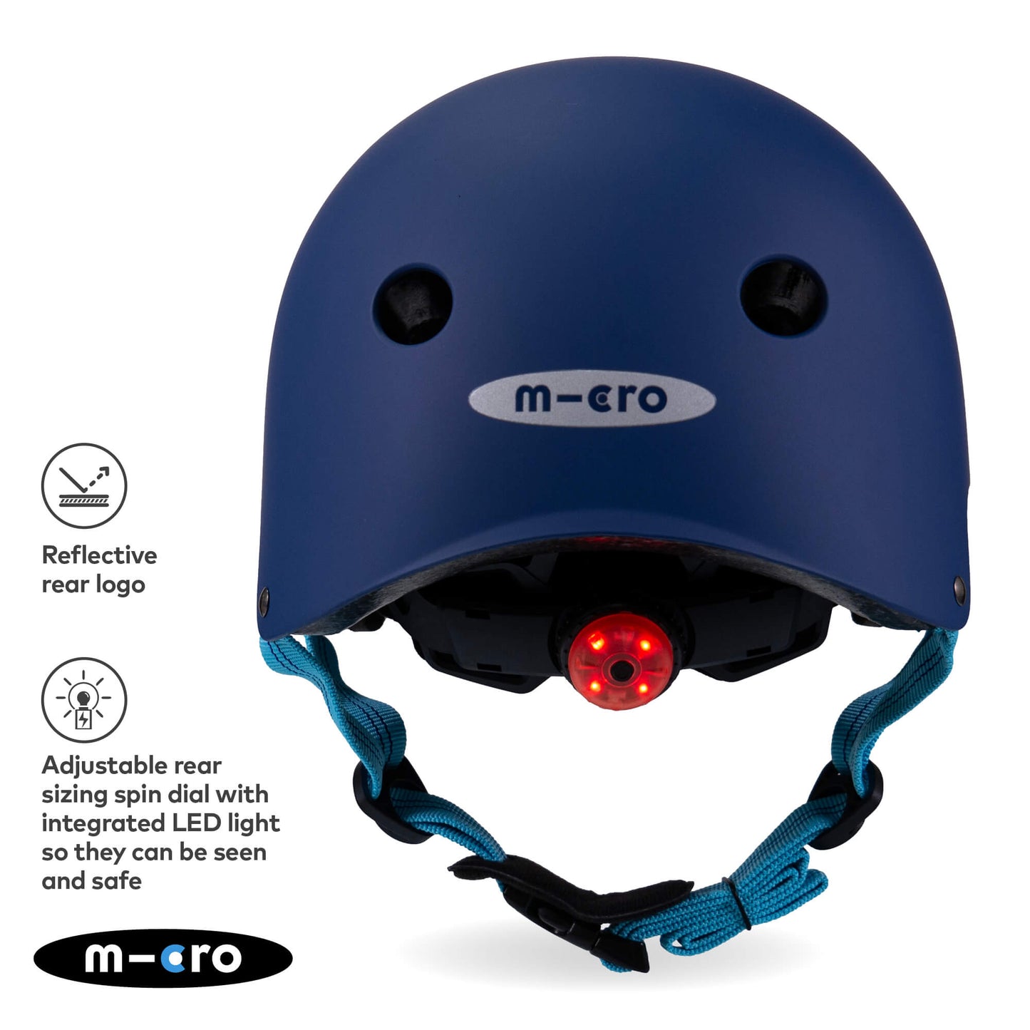 Micro Scooter Kids Plain Matt Helmet