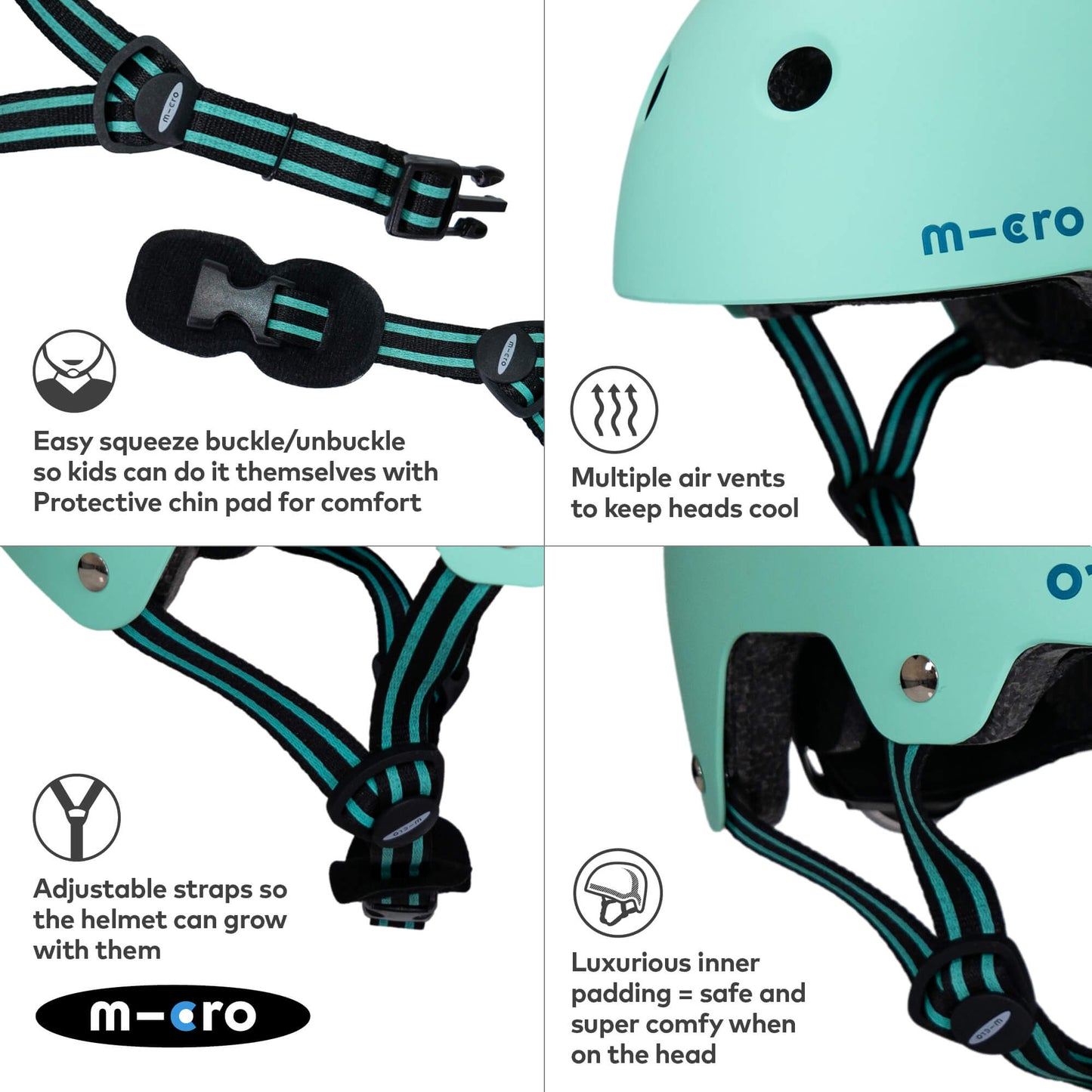 Micro Scooter Kids Eco Helmet