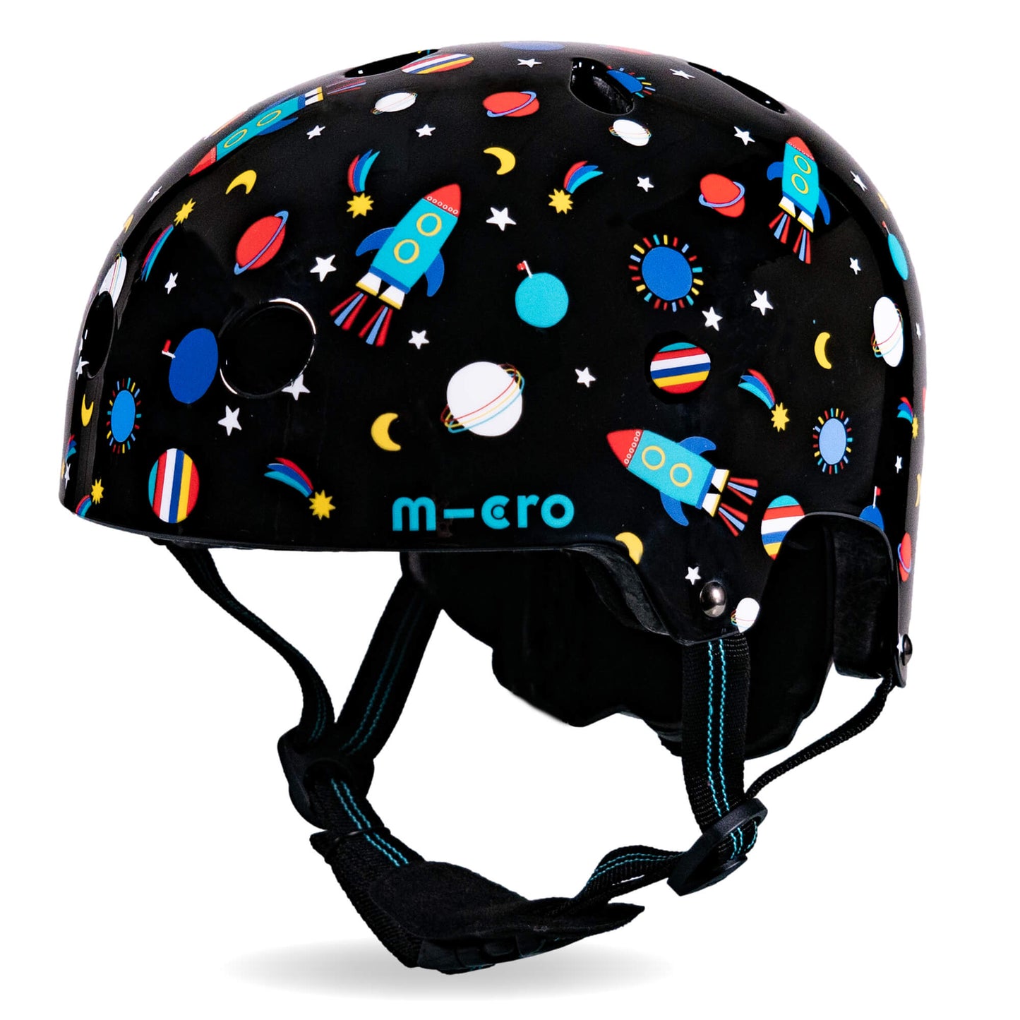 Micro Scooter Deluxe Patterned Kids Helmet